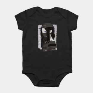 Cool Sad Anime Demonic Girl Baby Bodysuit